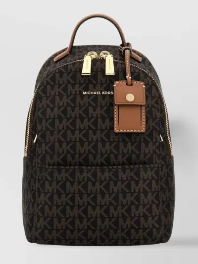 Michael Kors Printed Design Canvas Backpack