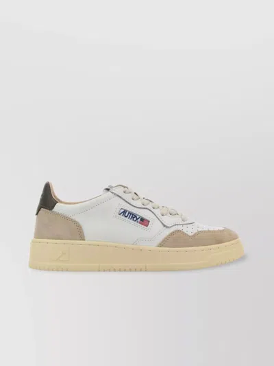 Autry Leather And Suede Medalist Sneakers