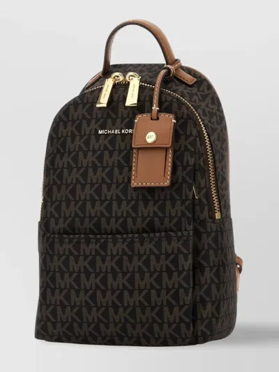 Michael Kors Printed Design Canvas Backpack