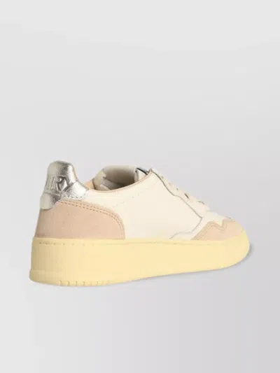 Autry 'low Top' Sneakers Leather Lettering