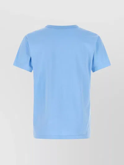 Comme Des Garçons Play Crew Neck Logo Patch T-shirt