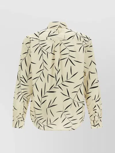 Jacquemus 'simon Leaf Print Shirt'