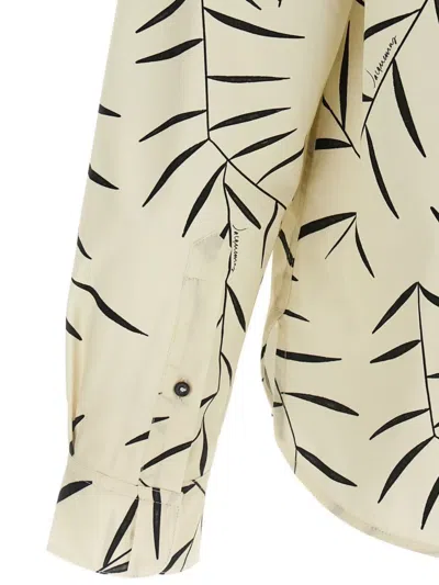 Jacquemus 'simon Leaf Print Shirt'