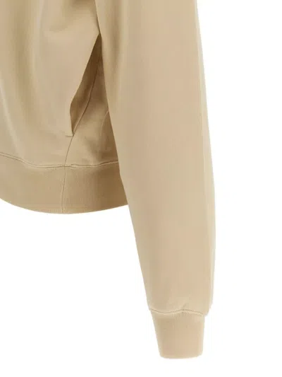 Jacquemus 'ribbed Cuffs Hoodie Hem'