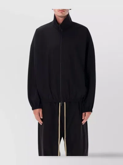 Fear Of God Eternal Zip-up Track Jacket In Black