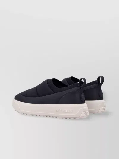 Moncler Pulse Slipon Low Top Sneakers In Black