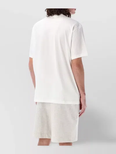 Y-3 Regular Short Sleeve T-shirt In White