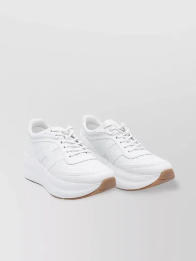 Hogan Chunky Style Leather Low Top Sneakers