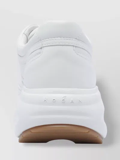 Hogan Chunky Style Leather Low Top Sneakers