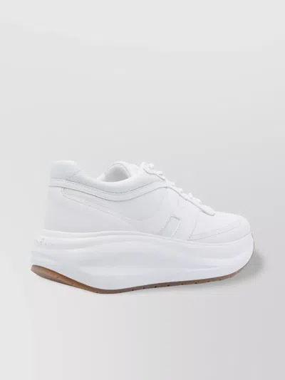 Hogan Chunky Style Leather Low Top Sneakers