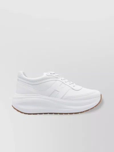 Hogan Chunky Style Leather Low Top Sneakers