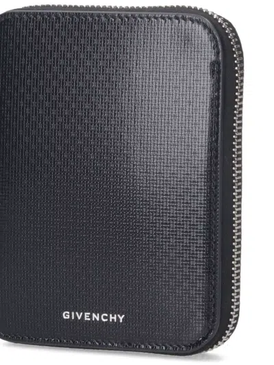 Givenchy Slim Textured Compact Wallets