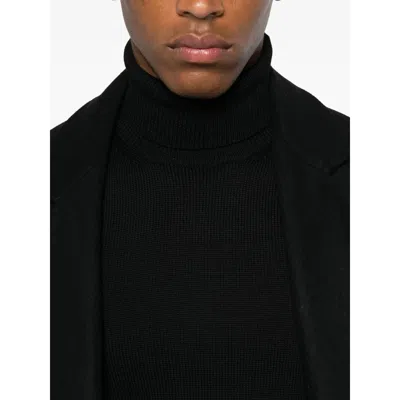 Roberto Collina Wool Sweaters In Black