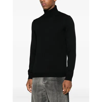 Roberto Collina Wool Sweaters In Black