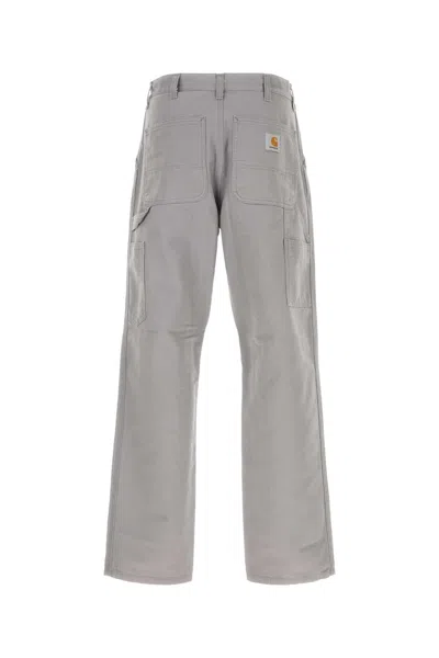 Carhartt Single Knee Pant Sonyc Silver In Cotton