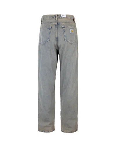 Carhartt Landon Blue Trousers In Blue