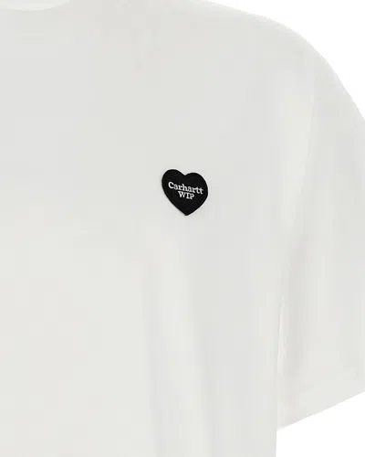 Carhartt Short Sleeve Heart 2 Hartt T Shirt White