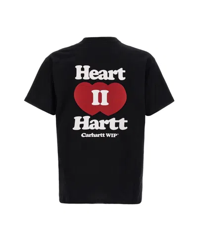 Carhartt Heart Motif Crew Neck Graphic Print T-shirt