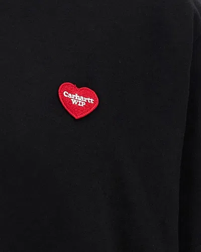 Carhartt Heart Motif Crew Neck Graphic Print T-shirt