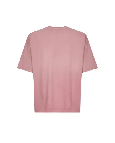 Carhartt Cotton Loose Fit T-shirt With Dropped Shoulders In Pink