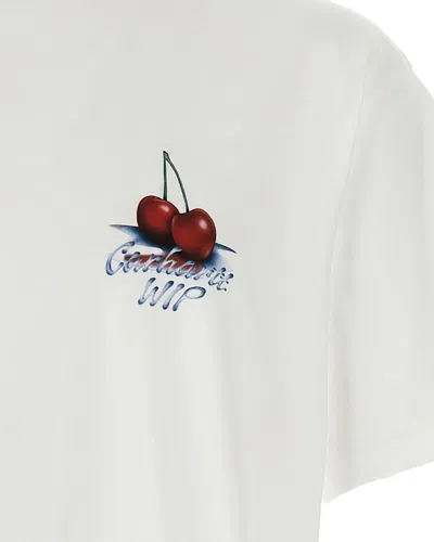 Carhartt Short Sleeve Jake Garcia T Shirt White In White