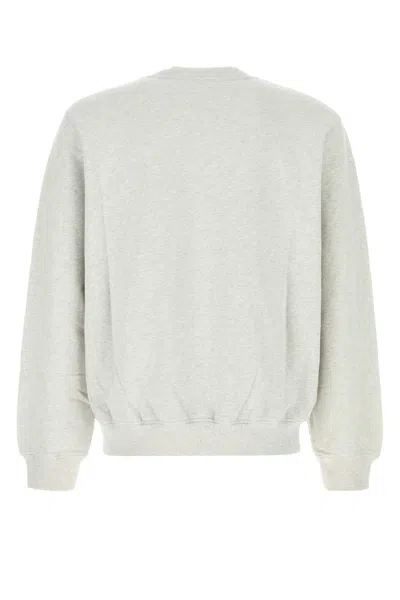 Casablanca Grey Long Sleeves Printed Sweatshirt In Multi
