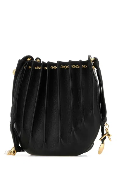 Chloé Chloe Black Leather Sea Treasures Crossbody Bag