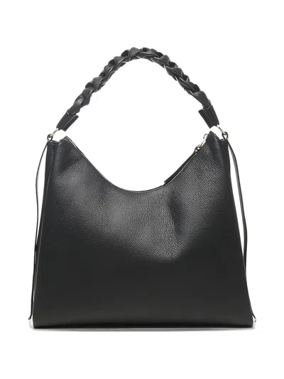 Coccinelle Medium Boheme Shoulder Bag In Black