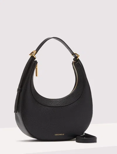 Coccinelle Whisper Logo Stamp Shoulder Bag