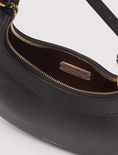 Coccinelle Whisper Logo Stamp Shoulder Bag