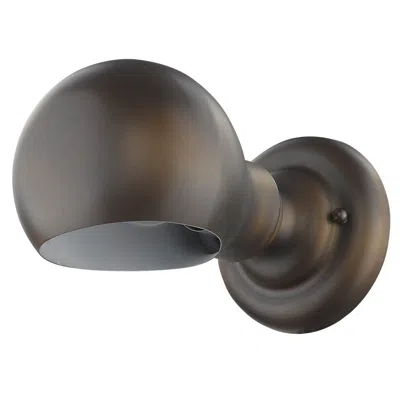 Hivvago Antique Bronze Rounded Wall Sconce