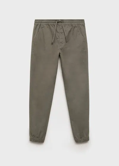 Mango Teen Elastic Waist Joggers