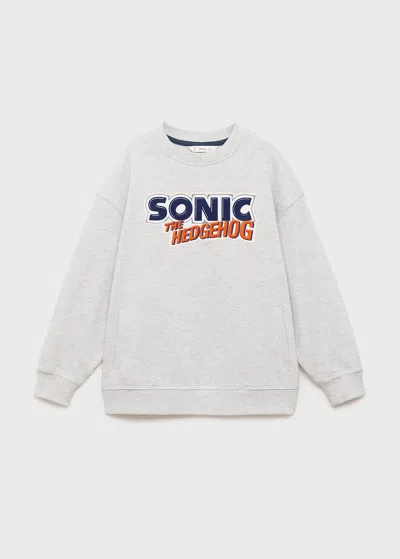 Mango Sonic Hoodie In White