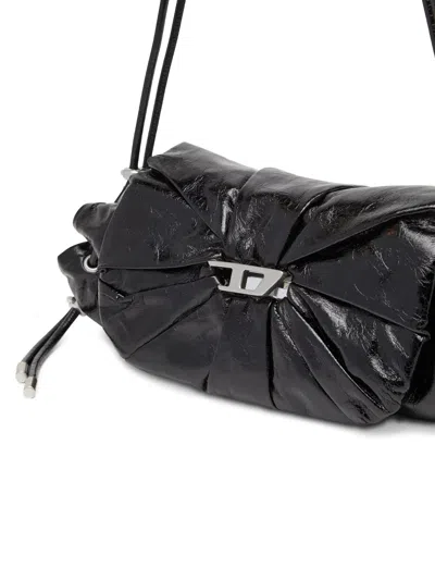 Diesel Scrunch-d S-shoulder Bag In Scrunched Leather