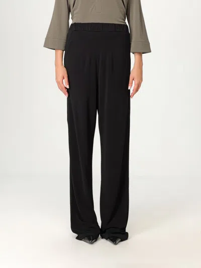 Mm Max Mara Pants  Woman Color Black In Black