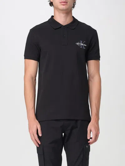 Calvin Klein Jeans Est.1978 Polo Shirt Calvin Klein Jeans Men Color Black In Black