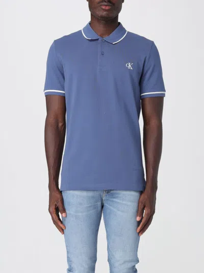 Calvin Klein Jeans Est.1978 Polo Shirt Calvin Klein Jeans Men Color Blue In Blue
