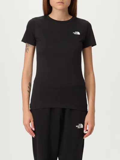 The North Face T-shirt  Woman Color Black In Black
