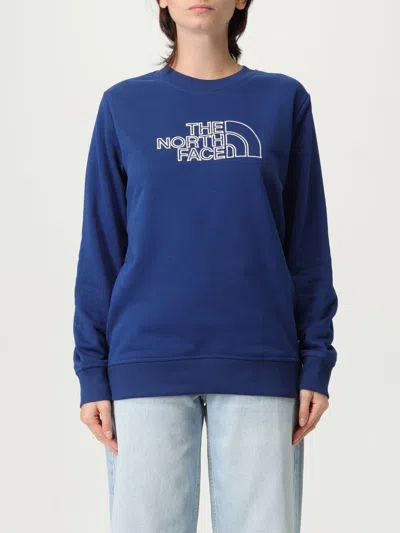 The North Face Sweatshirt  Woman Color Blue In Blue