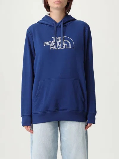 The North Face Sweatshirt  Woman Color Blue In Blue