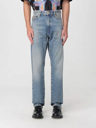 Versace Jeans  Men Color Blue In Blue