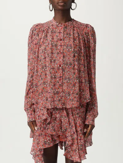Isabel Marant Étoile Isabel Marant Etoile Multicolour Viscose Shirts In Brown