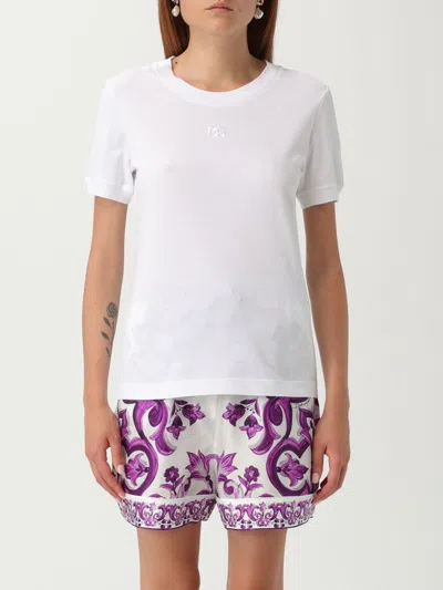 Dolce & Gabbana T-shirt  Woman Color White In White