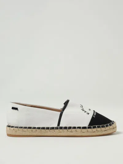 Karl Lagerfeld Espadrilles  Woman Color White
