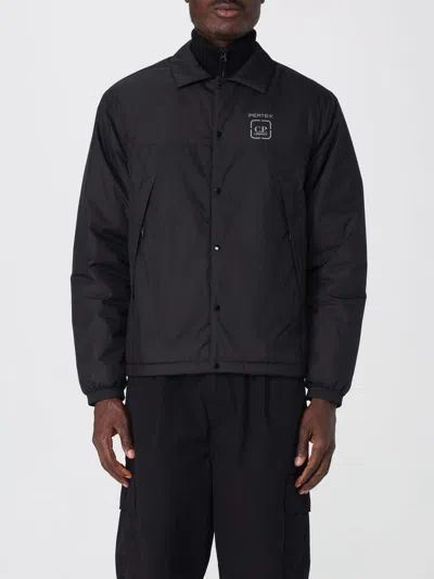 C.p. Company Metropolis Snap-button Padded Jacket In Black
