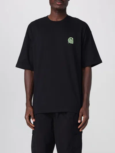 Carhartt Wip Helix Cotton T-shirt In Blue