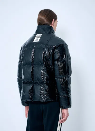 Moncler 8  Palm Angels Women Simoom Short Down Jacket In Black