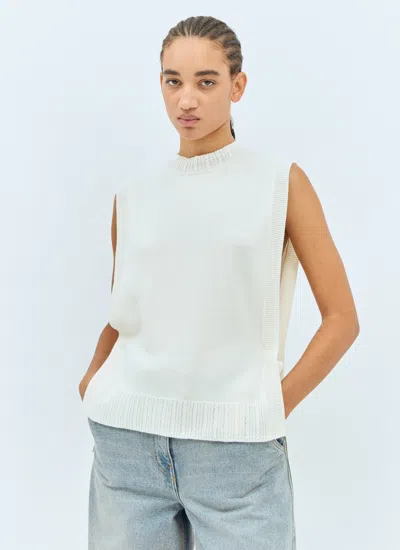 Apc A.p.c. Women Margot Wool Gilet In Neutral