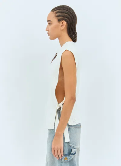 Apc A.p.c. Women Margot Wool Gilet In Neutral