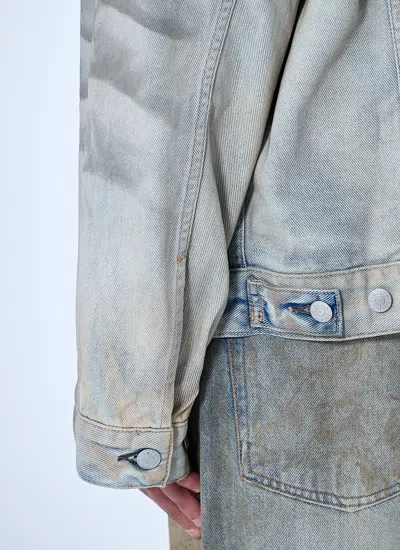 Acne Studios Oversized Denim Jacket In Blue